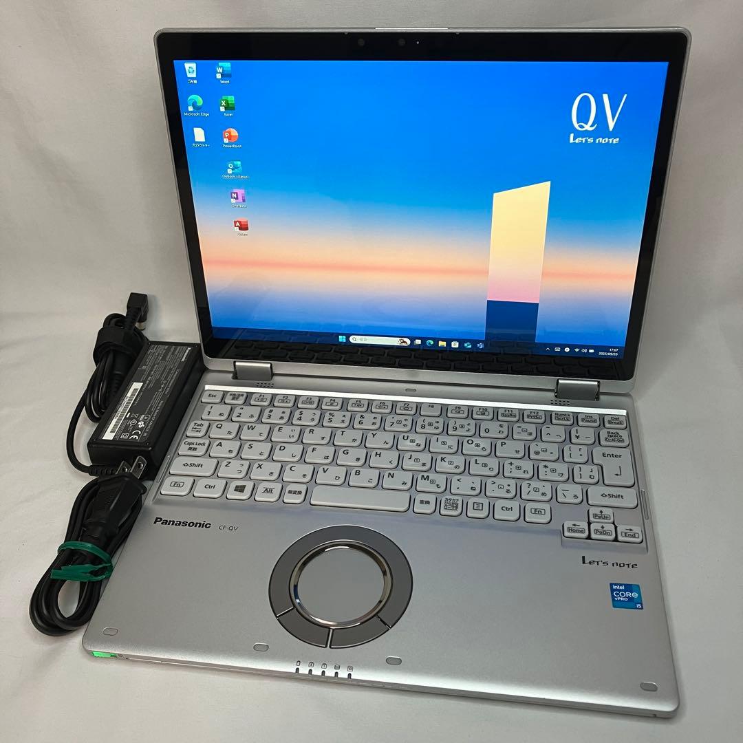 準美 Let'sNote QV1 CF-QV1RDEVS 2in1 タッチパネル