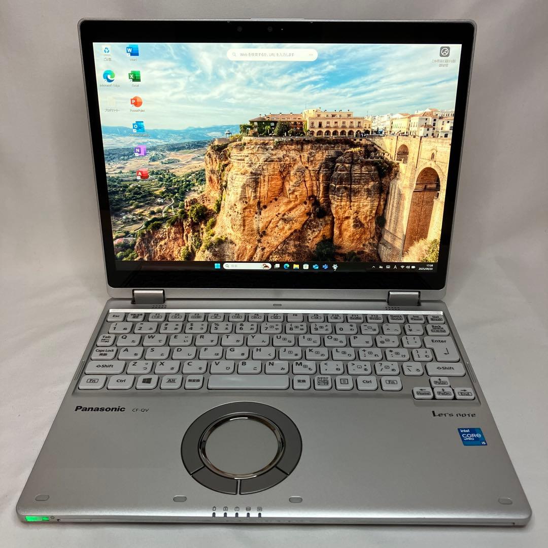 準美 Let'sNote QV1 CF-QV1RDEVS 2in1 タッチパネル