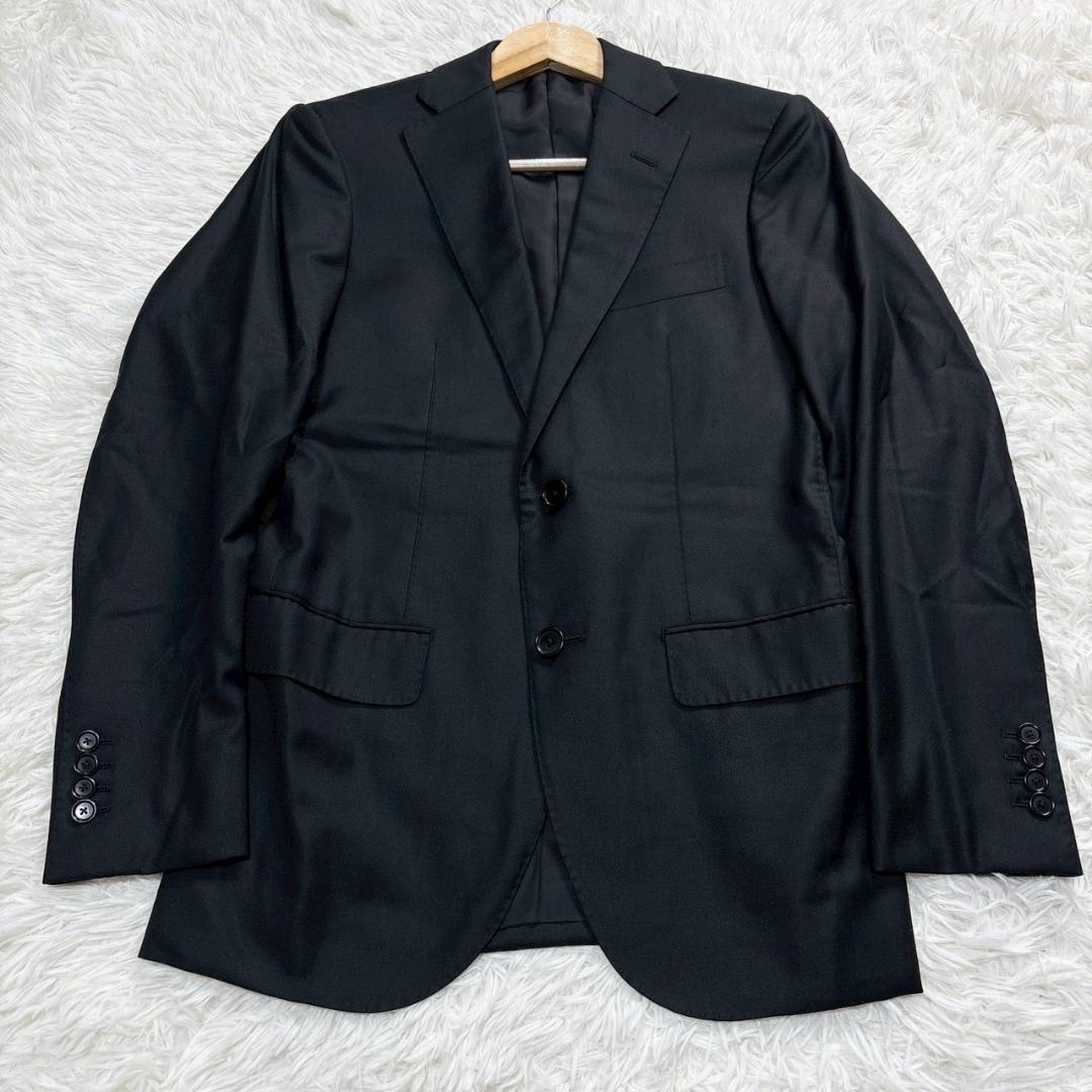 別注 TOMORROWLAND ピグリム ブラック ビジネスジャケット 42