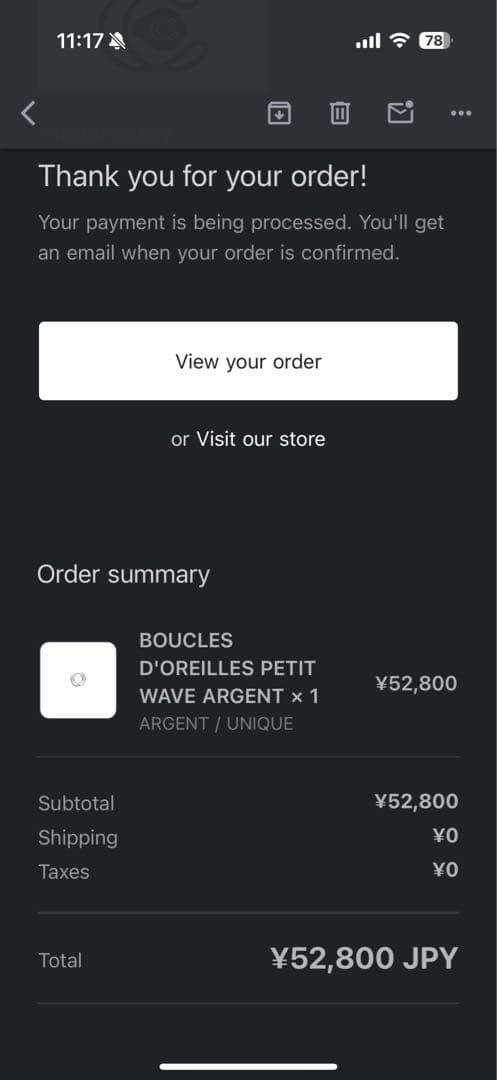 アクセサリー charlotte chesnais Petit Wave Earrings