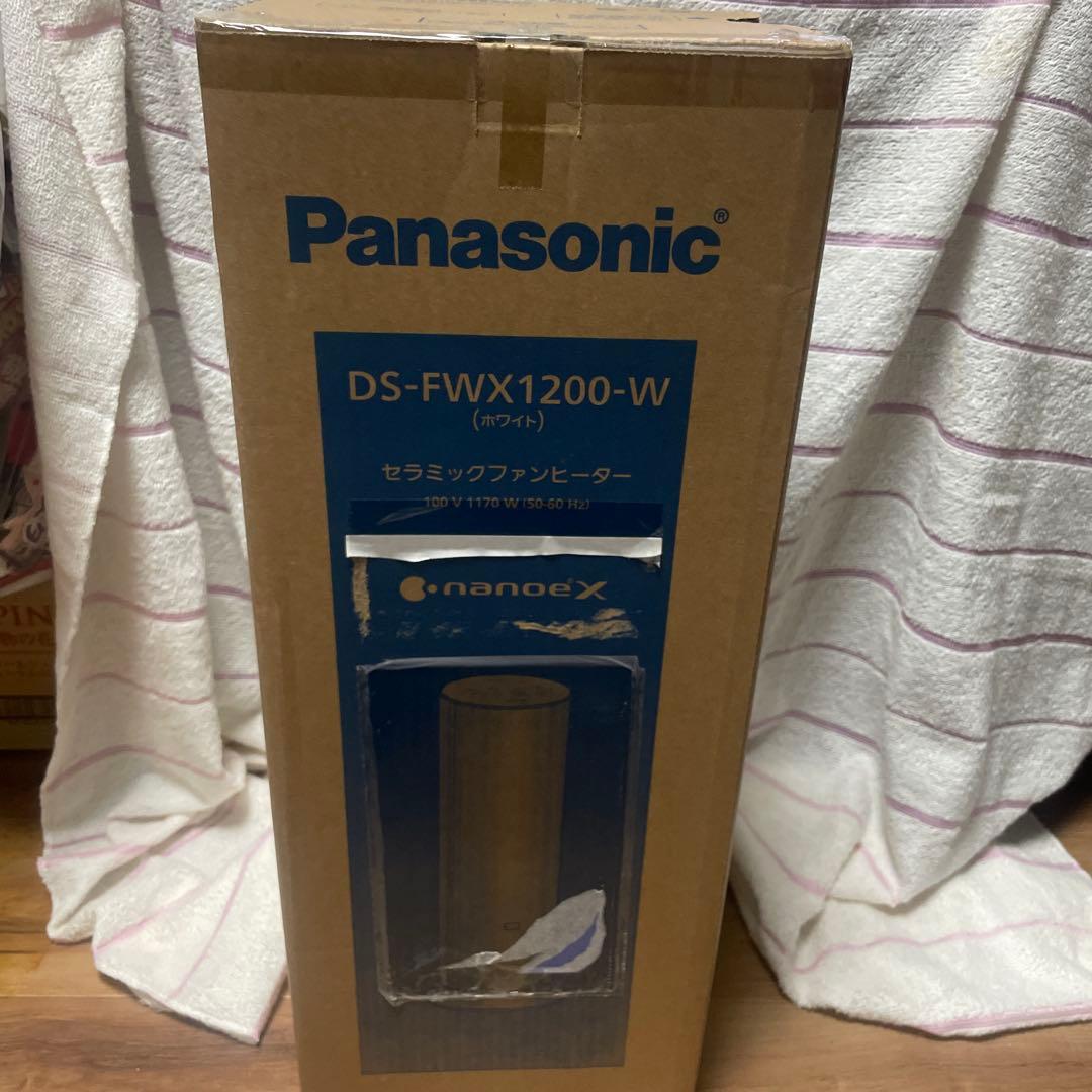 新品未開封Panasonic DS-FWX1200-W セラミックファンヒーター