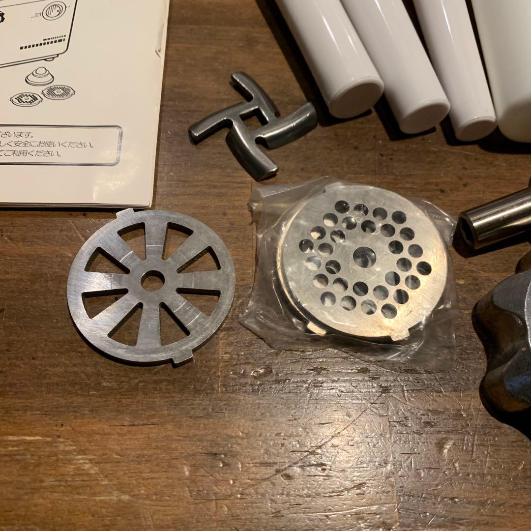 電動ミンサー SG-30 電動挽肉器　肉のミンチ　 インド料理　味噌作り