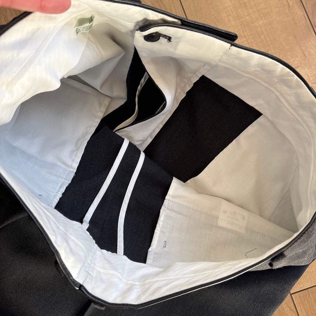 A PRESSE　covert cloth trousers