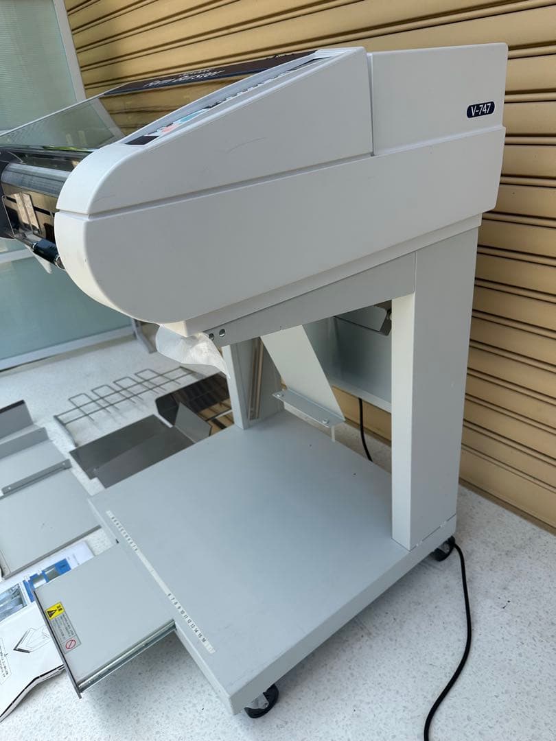 デュプロ 連続フォームバースター V-747 伝票・帳票フォーム処理機※iso※