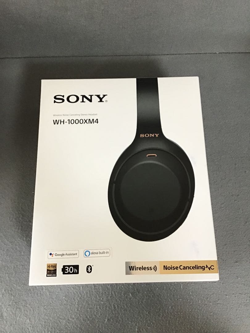 SONY ワイヤレスヘットホン　ブラック　WH-1000XM4