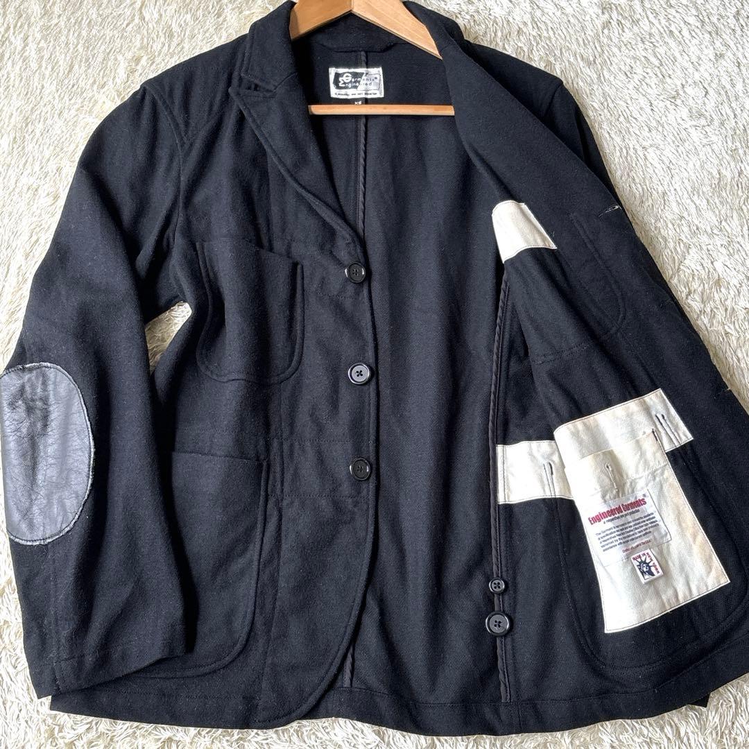 エンジニアードガーメンツ ベッドフォードジャケット USA製 ブラック XS