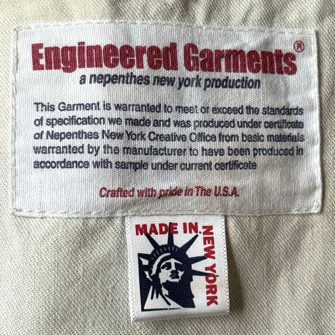 エンジニアードガーメンツ ベッドフォードジャケット USA製 ブラック XS