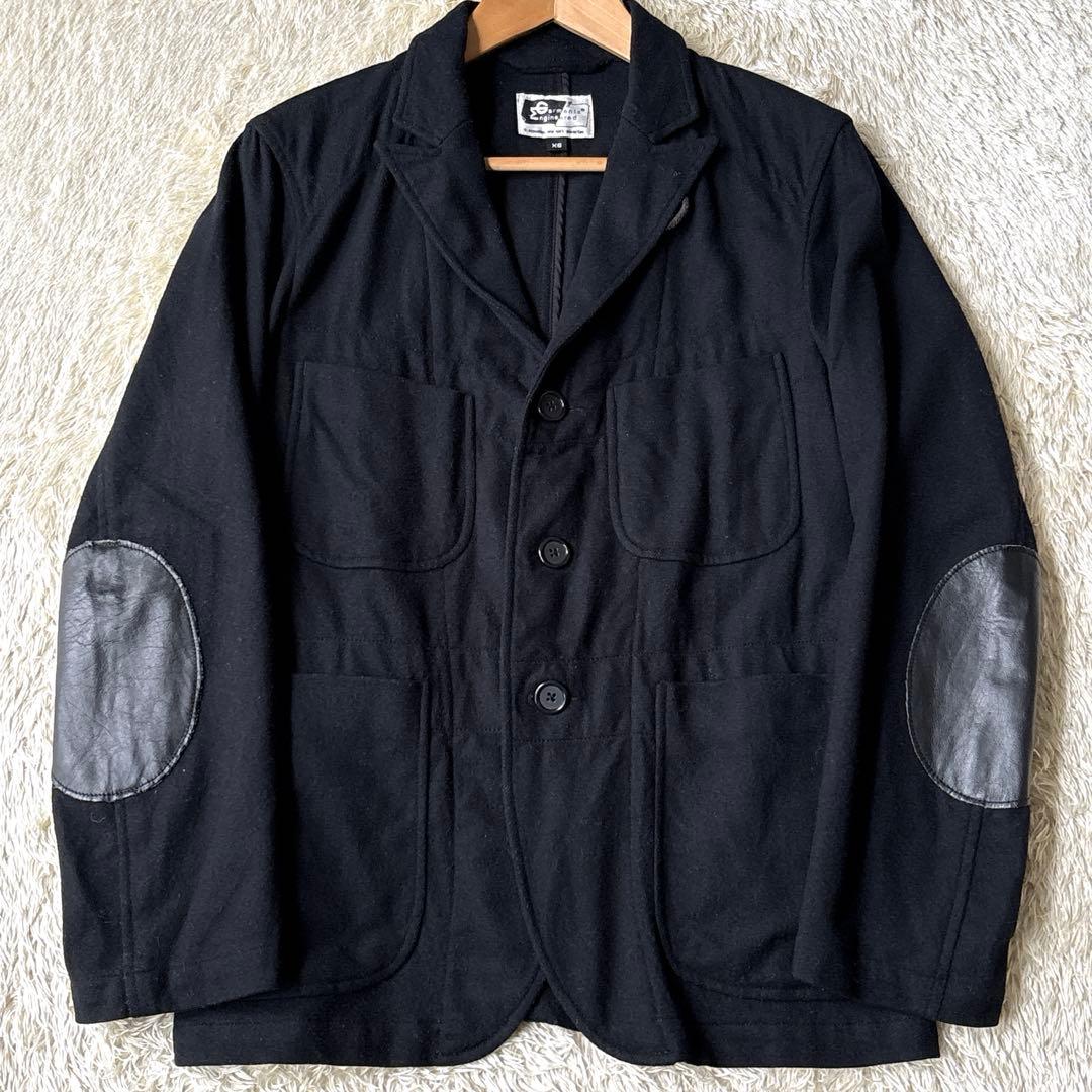 エンジニアードガーメンツ ベッドフォードジャケット USA製 ブラック XS