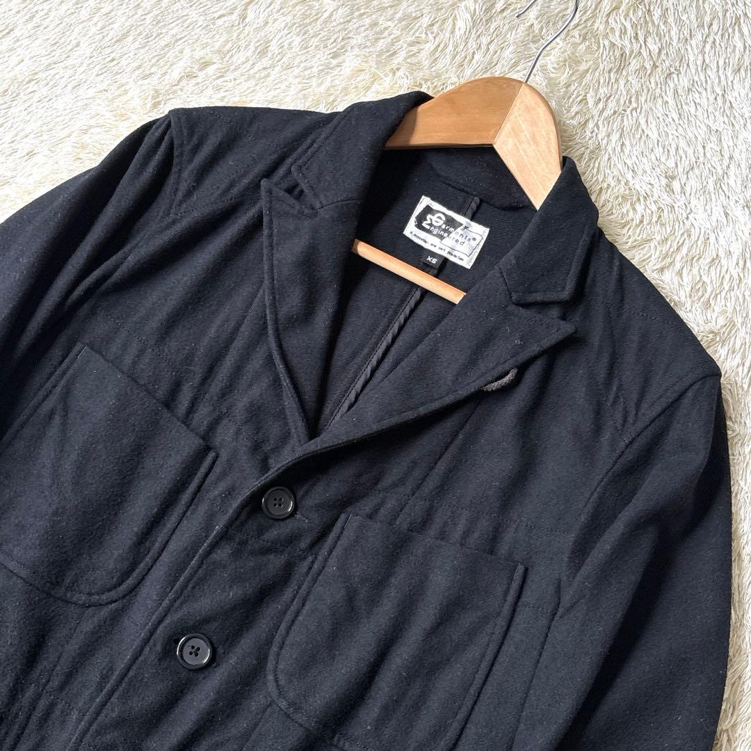 エンジニアードガーメンツ ベッドフォードジャケット USA製 ブラック XS