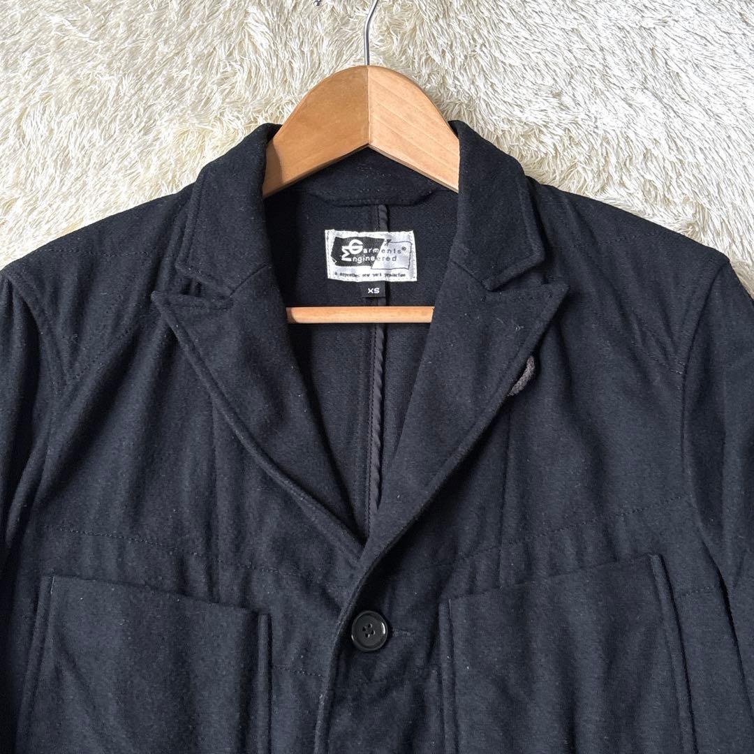 エンジニアードガーメンツ ベッドフォードジャケット USA製 ブラック XS