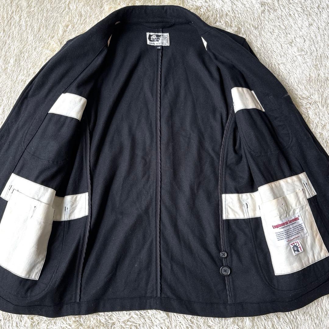 エンジニアードガーメンツ ベッドフォードジャケット USA製 ブラック XS