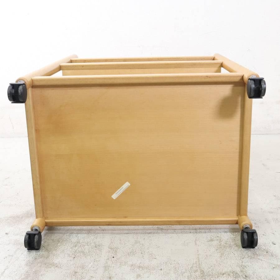 カリモク家具 キッチンワゴン PS6226NN トレー付き ナチュラル 高級家具