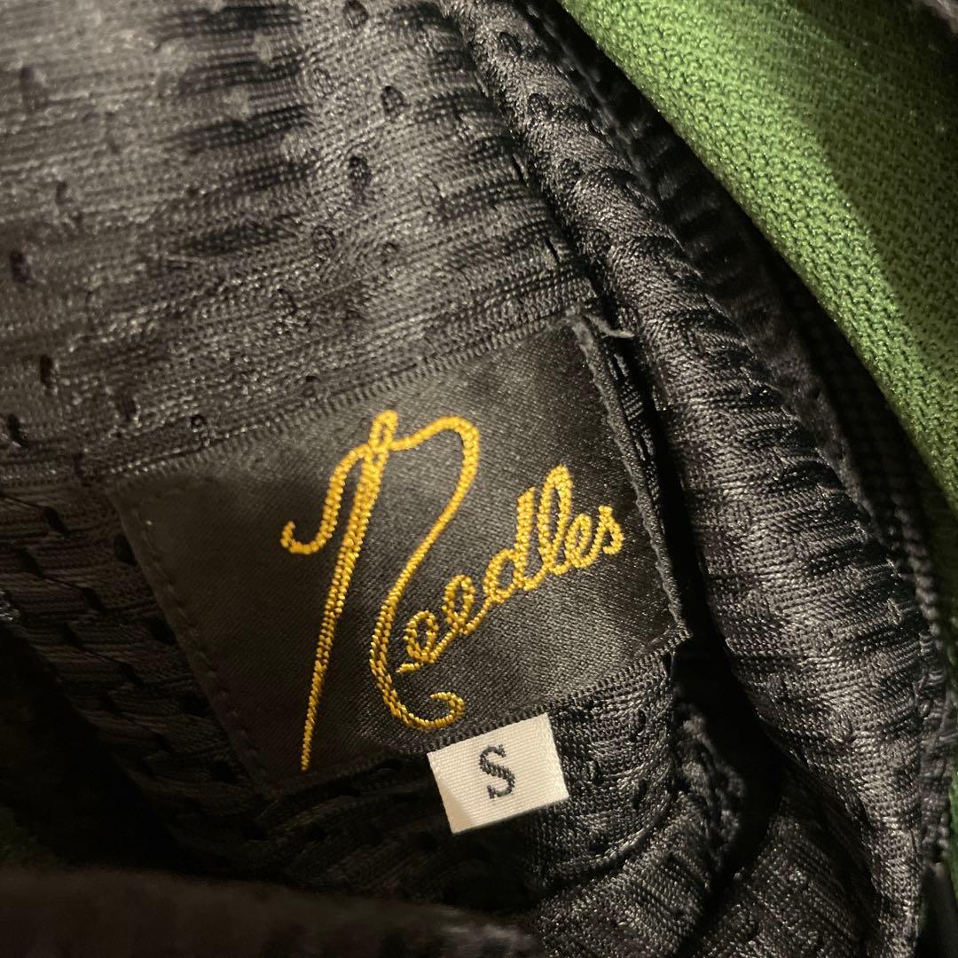 グリーン 紫ストライプ ジャージセット