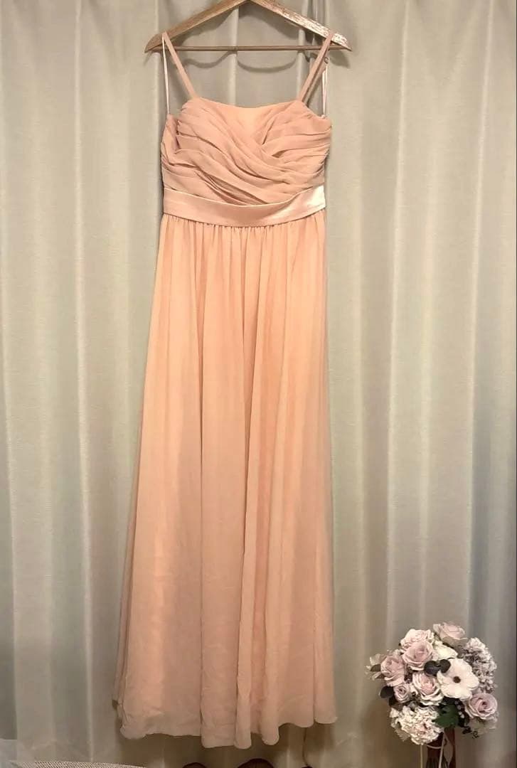 【本日最終日 最終価格】ドレスルームアミ ロングドレス サーモンピンク