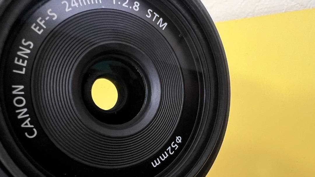 【美品】Canon EF-S 24mm F2.8 単焦点レンズ