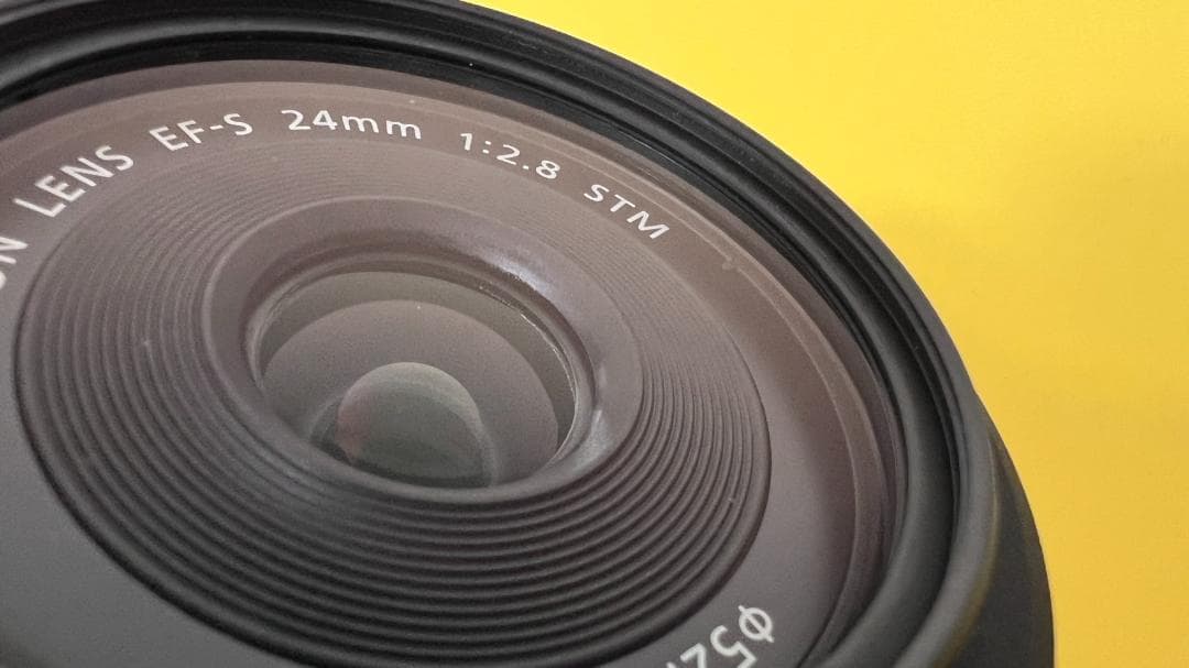 【美品】Canon EF-S 24mm F2.8 単焦点レンズ