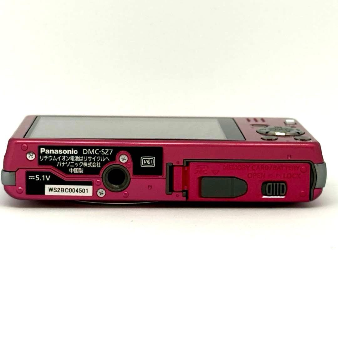 Panasonic LUMIX DMC-SZ7 ピンク バッテリー 充電 セット