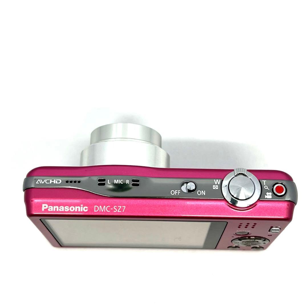 Panasonic LUMIX DMC-SZ7 ピンク バッテリー 充電 セット