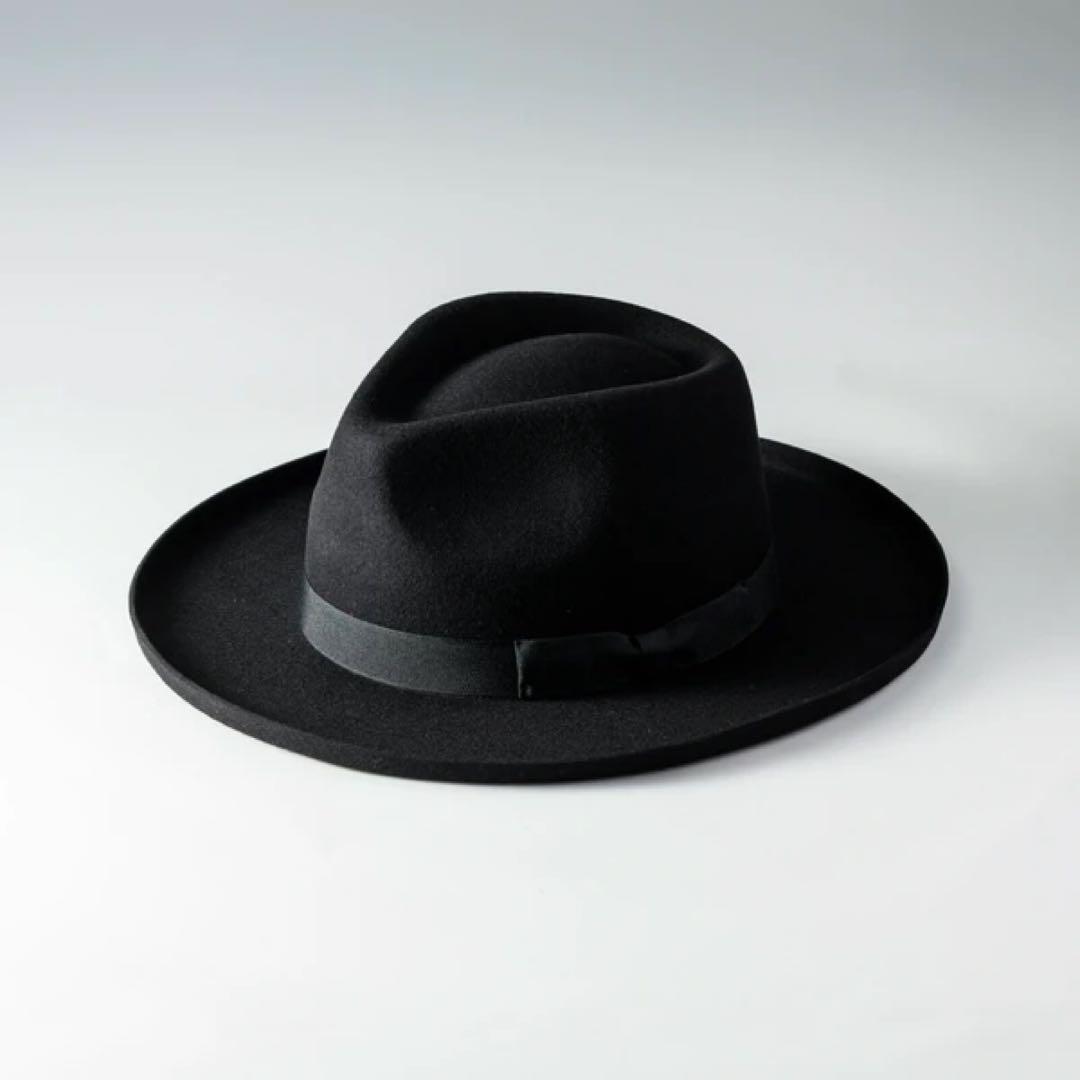 帽子 eight BRIM UP LONG FELT HAT