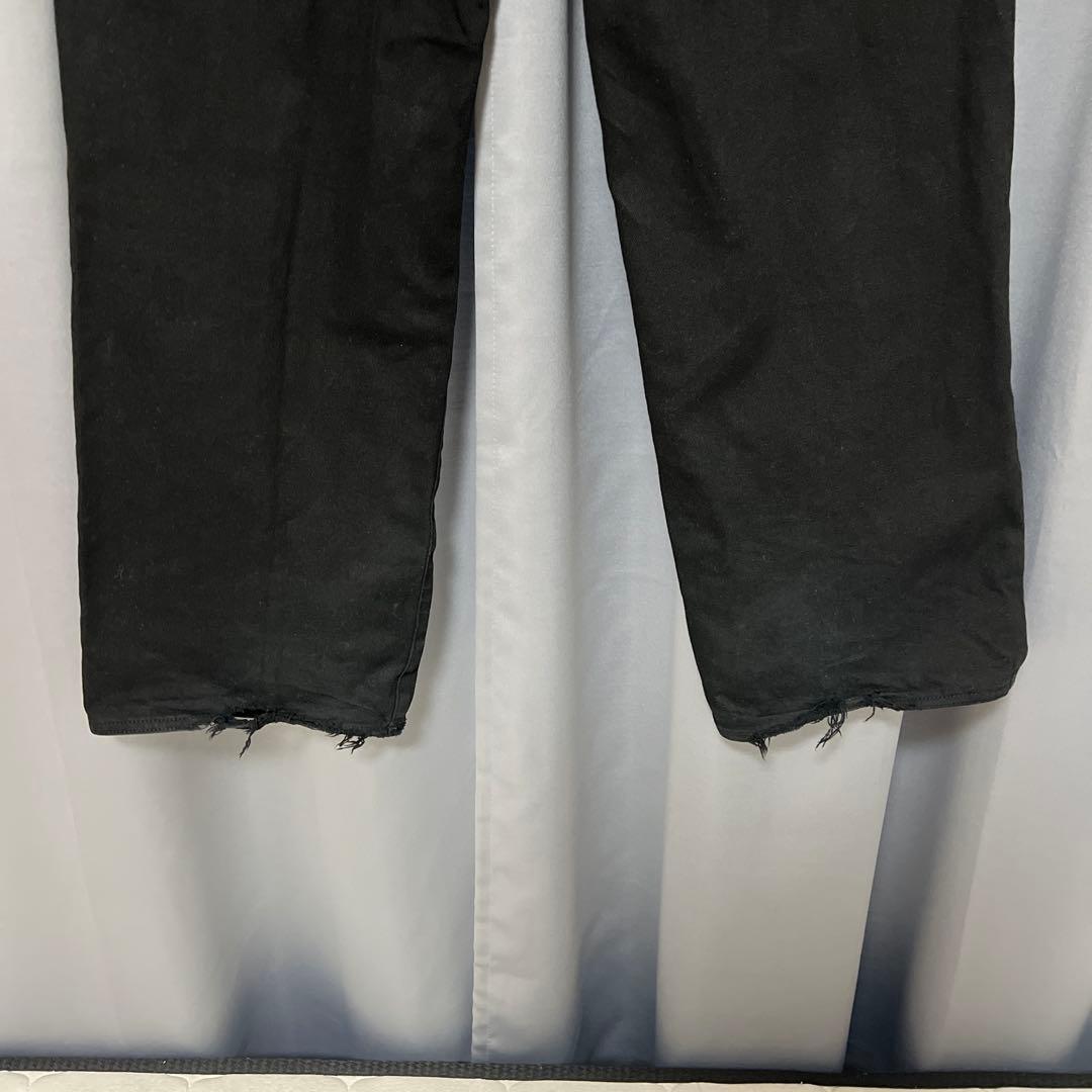 パンツ paxforpax SEMI WIDE PANTS(BLACK) size2