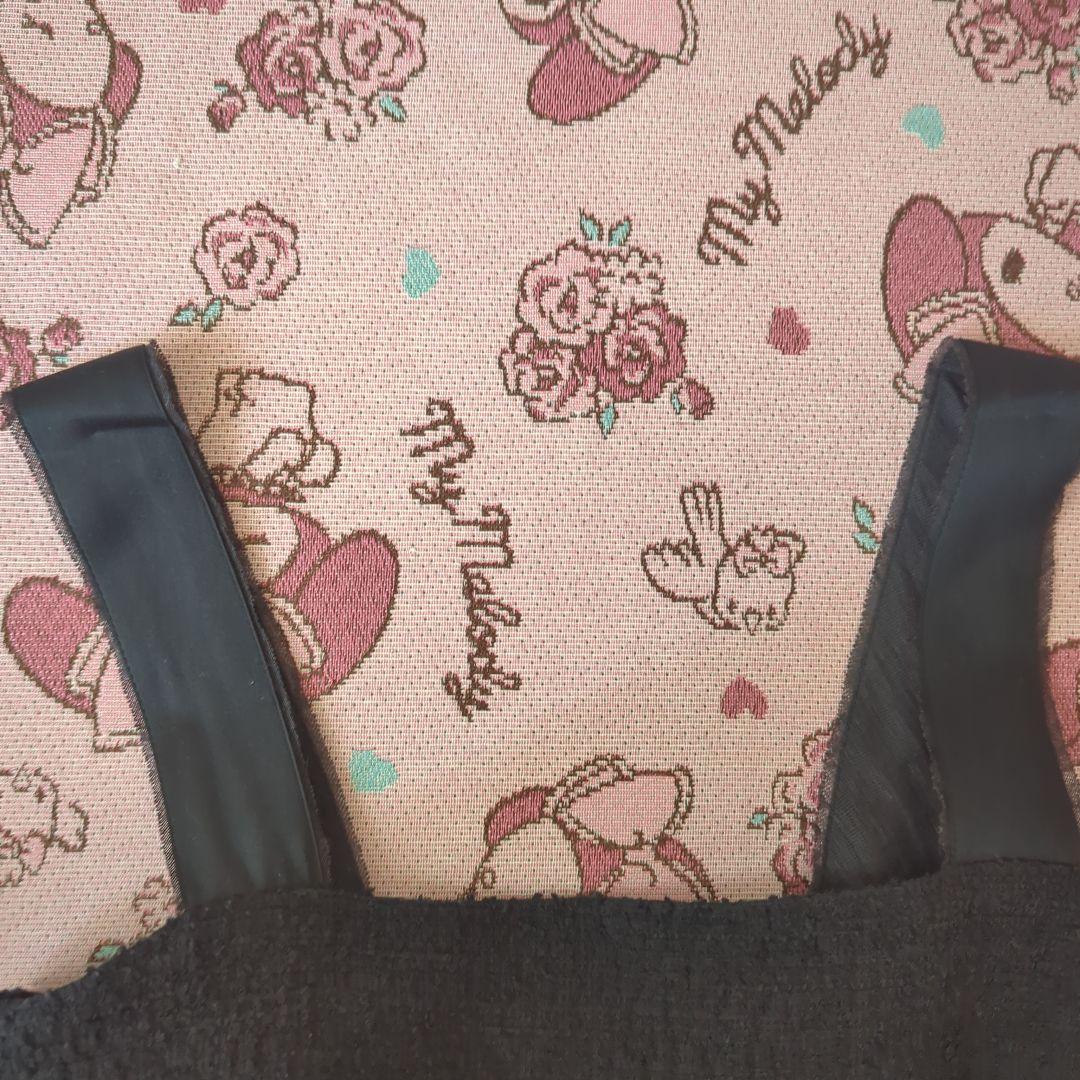 美品　ツイーディビスチェ　ブラック