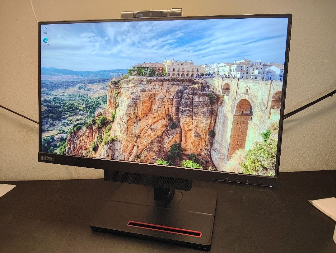 Windowsデスクトップ Thinkcentre tiny m75q ryzen 7 + TiO 22\"