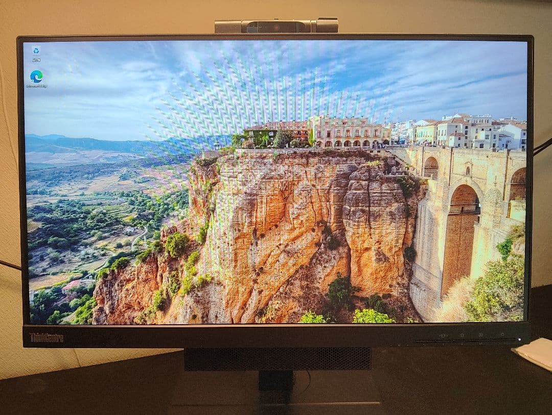 Windowsデスクトップ Thinkcentre tiny m75q ryzen 7 + TiO 22\"