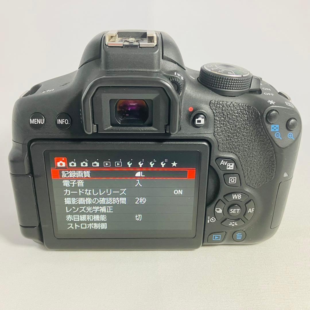 ✨人気機種✨Canon Kiss X8i STM標準レンズセット★Wi-Fi搭載