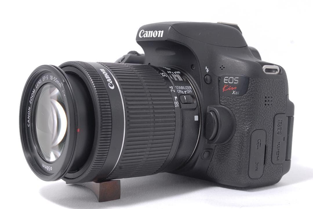 ✨人気機種✨Canon Kiss X8i STM標準レンズセット★Wi-Fi搭載