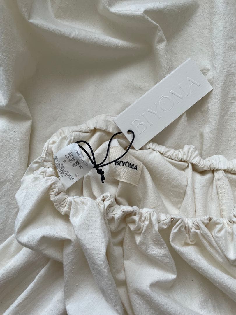 BIYOMA ビヨーマ曽根加南子　COTTON SILK CHEF PANTS