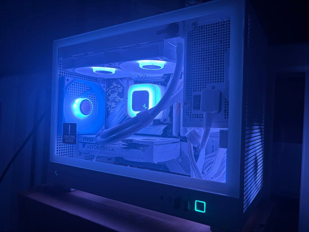 【ミニタワー】i5-14600K、RTX5060搭載、自作デスクトップPC