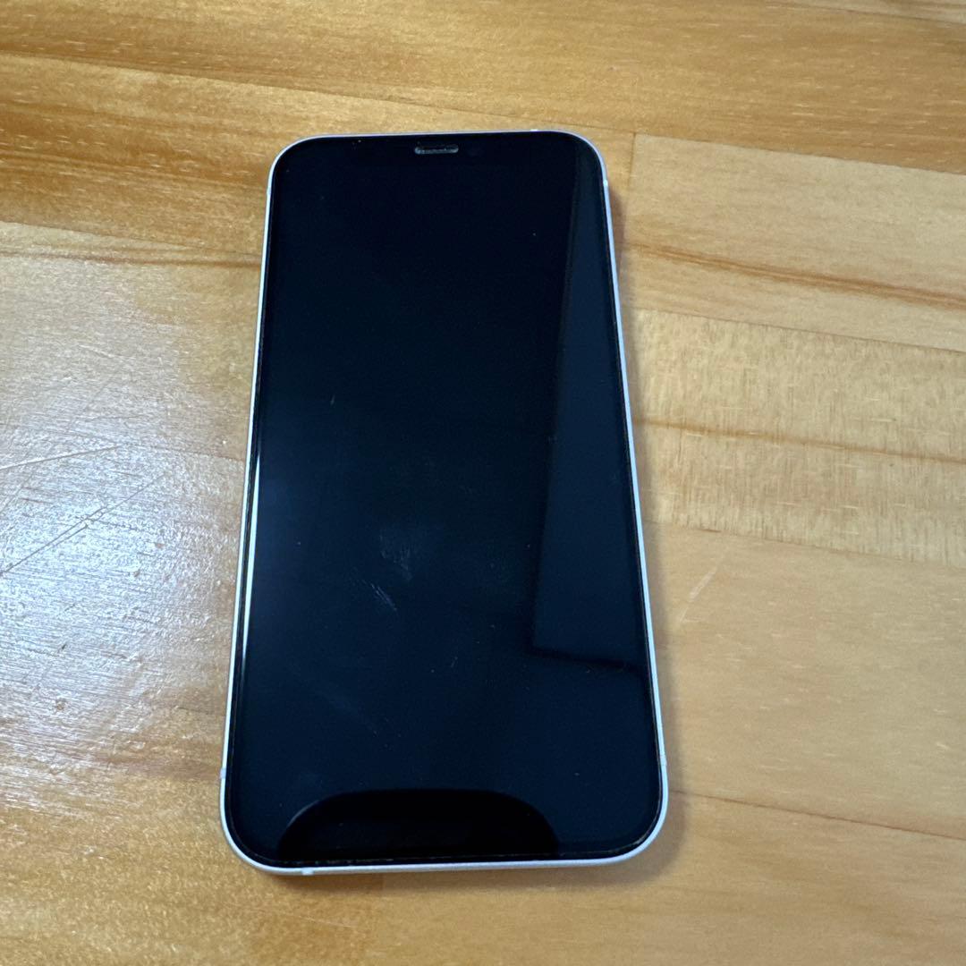 箱あり Apple iPhone 12 mini ホワイト 64G 本体