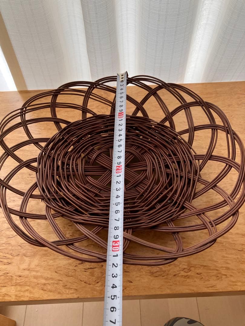 今帰仁村 わらびかご わらび皿 沖縄民具 民藝 工藝 ハンドメイド 天然素材