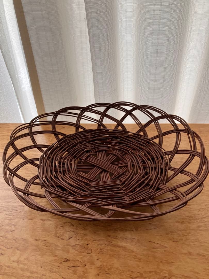 今帰仁村 わらびかご わらび皿 沖縄民具 民藝 工藝 ハンドメイド 天然素材