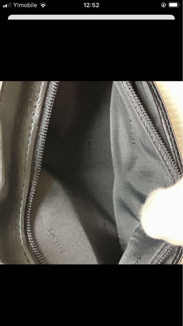 未使用　LOEWE ロエベ　長財布　キャンバス×レザー　黒　ブラック　箱付き