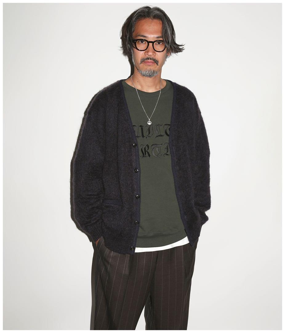 ワコマリアDORMEUIL STRIPED PLEATED TROU SERS