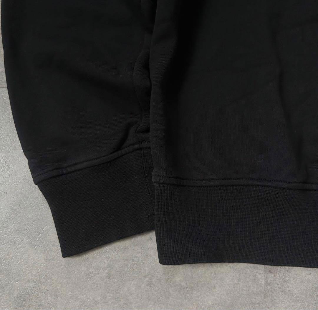 【希少Mサイズ❗️】stone  スウェットトレーナー　ブラック　M