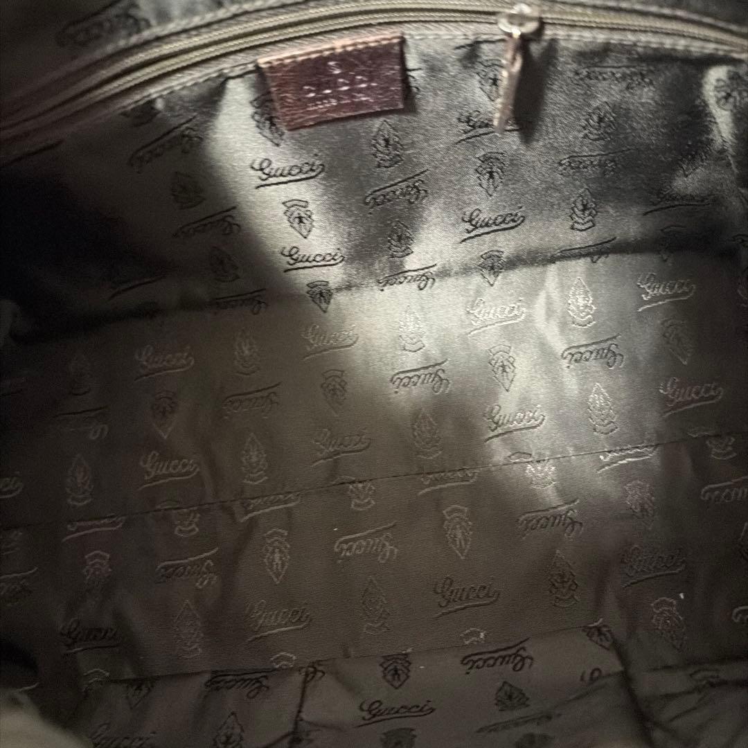 GUCCI グッチ GG柄 アビー リボン GGクリスタル ミニボストンバッグ