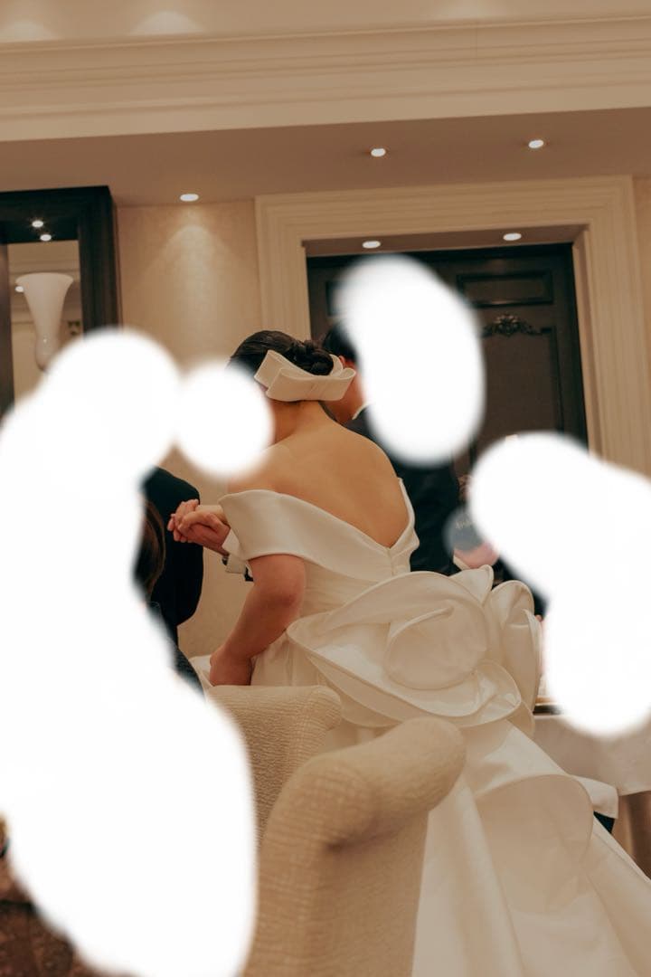 エマリーエ　リボンボンネ Mサイズ　正規品