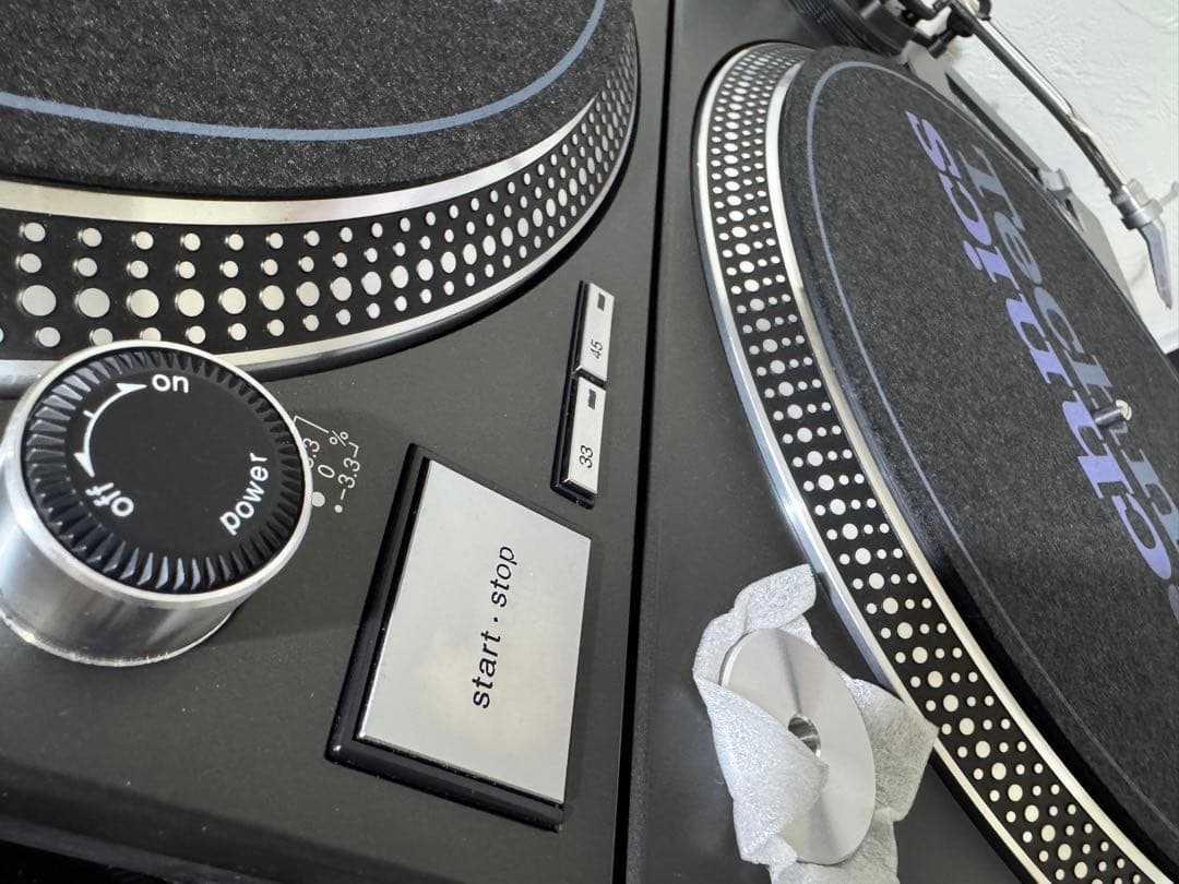 【完動美品】Technics SL-1200MK5 ターンテーブル　2台+針