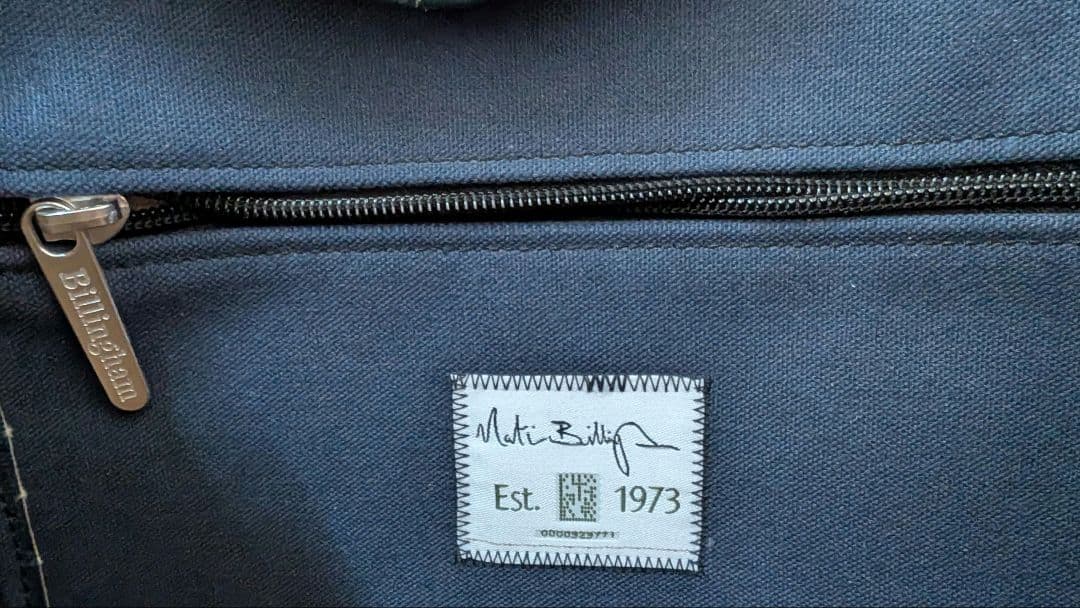 バッグ BILLINGHAM CARLTON-RUCKSACK NAVY