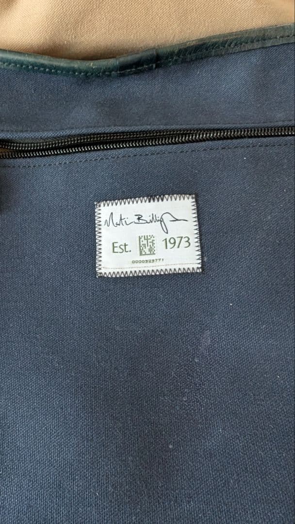 バッグ BILLINGHAM CARLTON-RUCKSACK NAVY