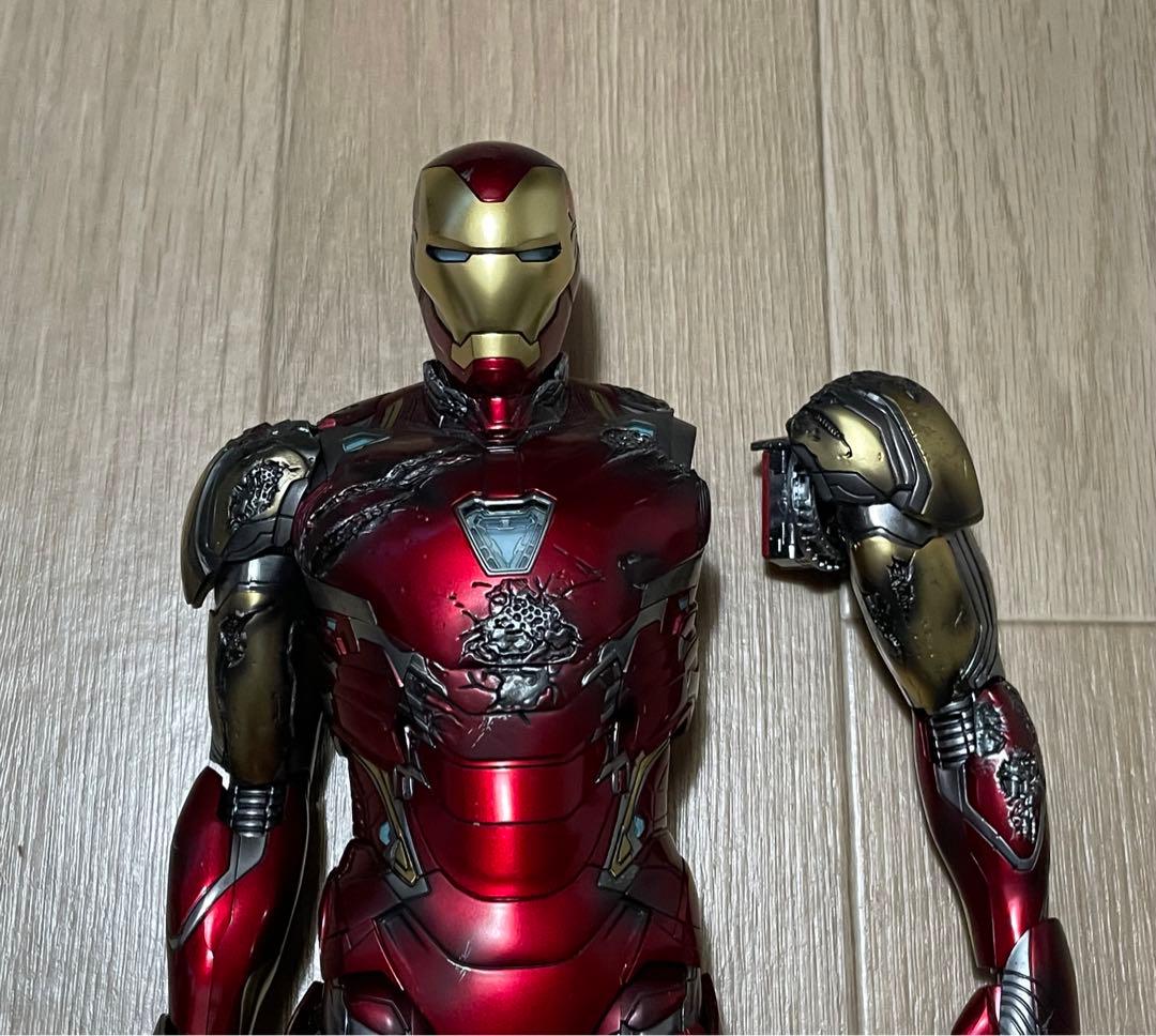 ホットトイズ アイアンマン マーク85 バトルダメージ版　腕破損　HOTTOYS