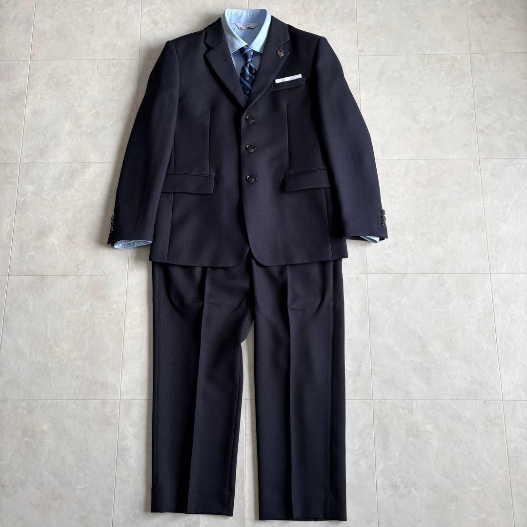 美品✨waltzbyBEAMSDESIGN 紺フォーマルスーツ160B 男の子