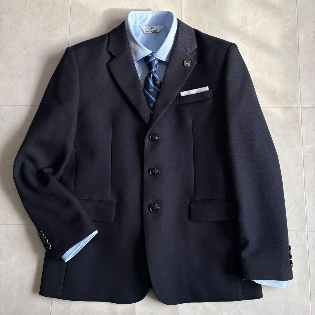 美品✨waltzbyBEAMSDESIGN 紺フォーマルスーツ160B 男の子