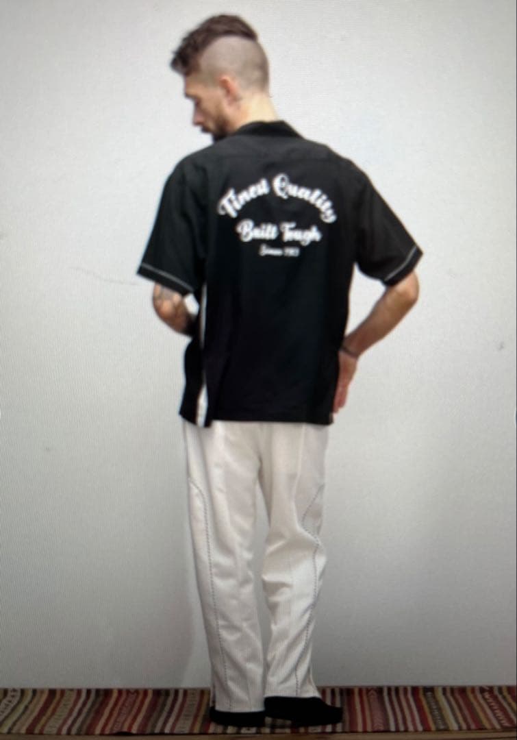 Schott BOWLING SHIRT ショット ボーリングシャツ　刺繍　美品