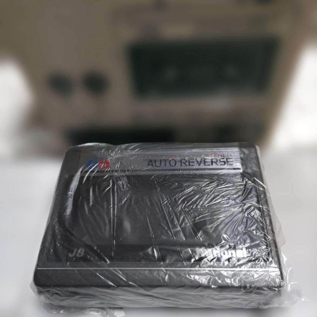 カセットプレーヤー【National】[ブラック ]新品