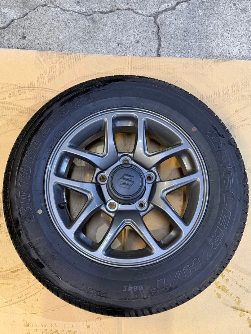 【値下げしました！】64ジムニー　純正タイヤホイール　新車外し