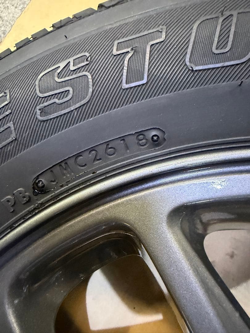 【値下げしました！】64ジムニー　純正タイヤホイール　新車外し