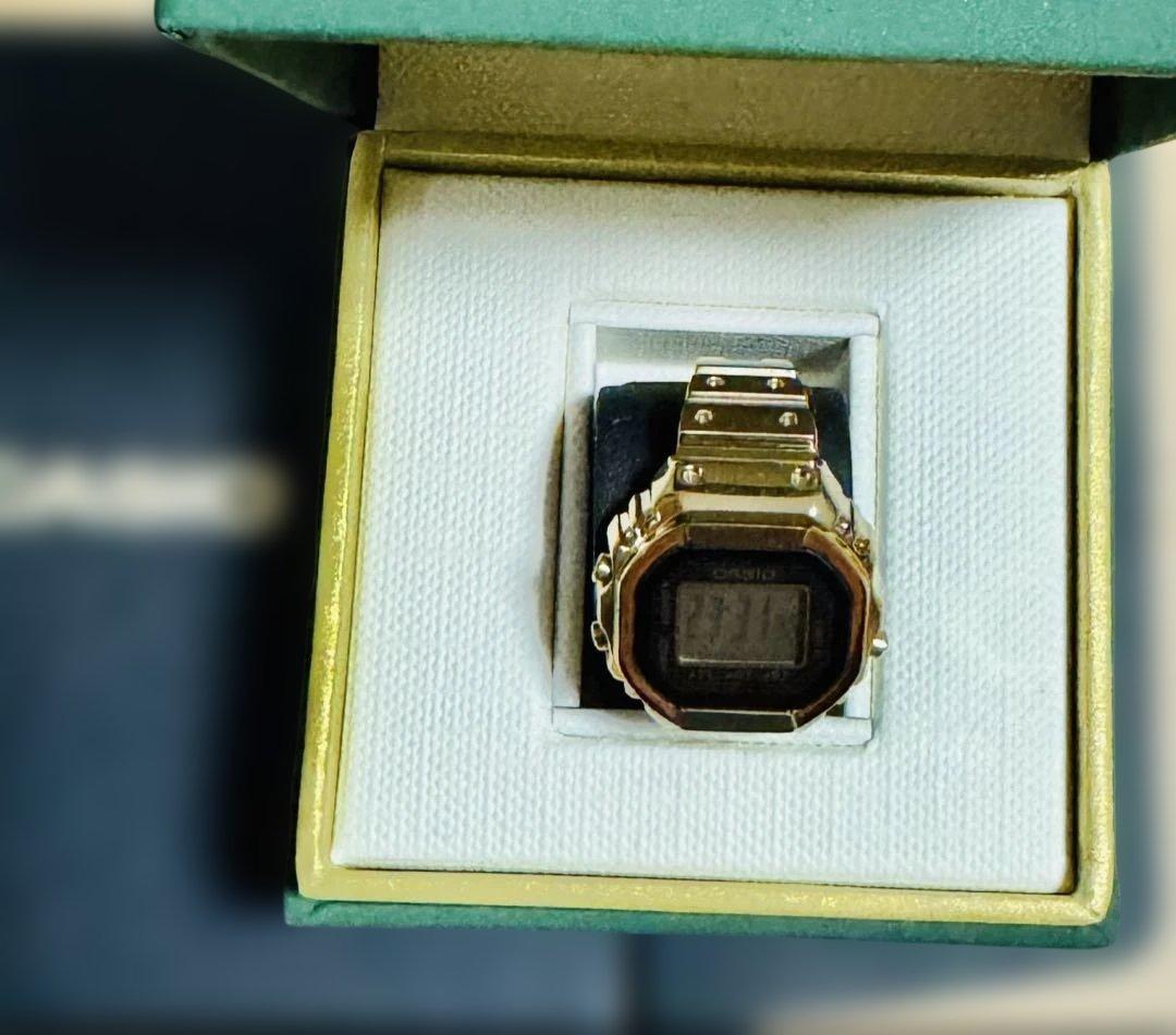 カシオ リングウォッチ CRW-001G-9JR 週末値下